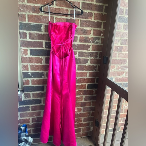 Jessica Mclintock for Gunne Sax Pink Formal Dress Size 3 - Picture 2 of 11